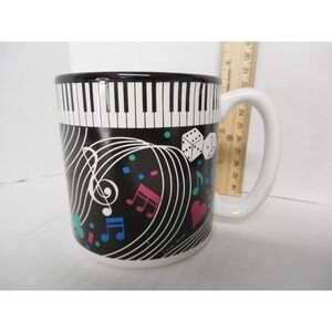 Flowers Inc Balloons 1994 Keyboard/Dice Coffee / Tea Mug  # 644500 10 oz